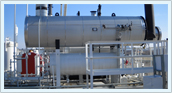 Pipe industrial tank