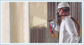 Foam insulation man