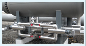 Pipe industrial tank
