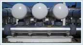 Pipe industrial tank 