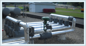 Pipe industrial wheel lever